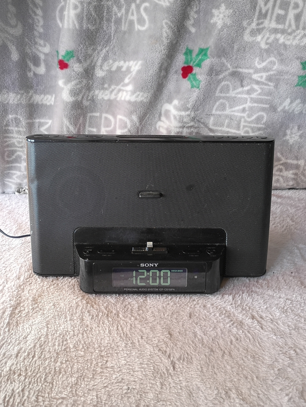 SONY Dream Machine ICF-CS10iP FM/AM clock radio